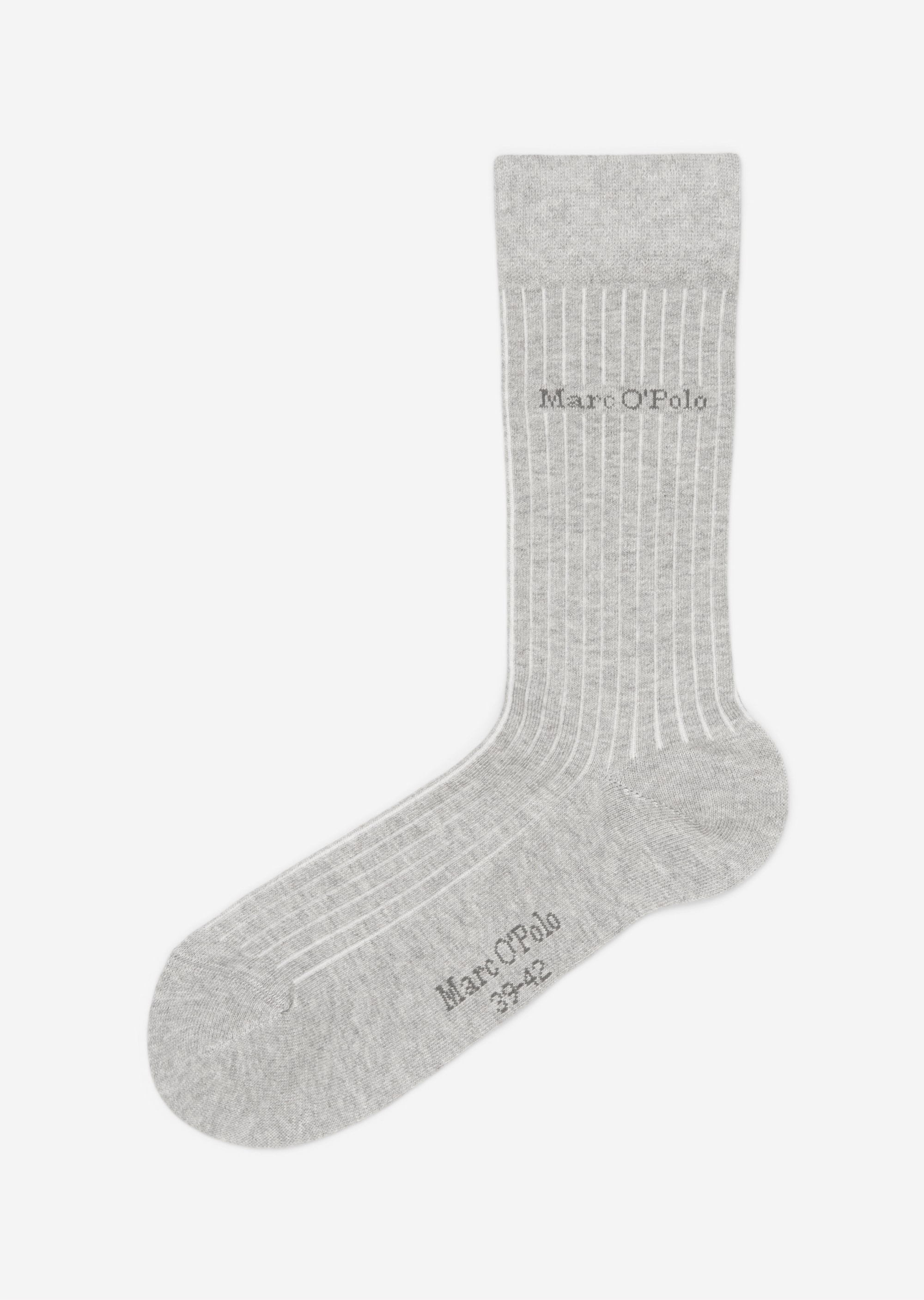 Ribbed socks Pack of two - gray | Underwear | MARC O'POLO
