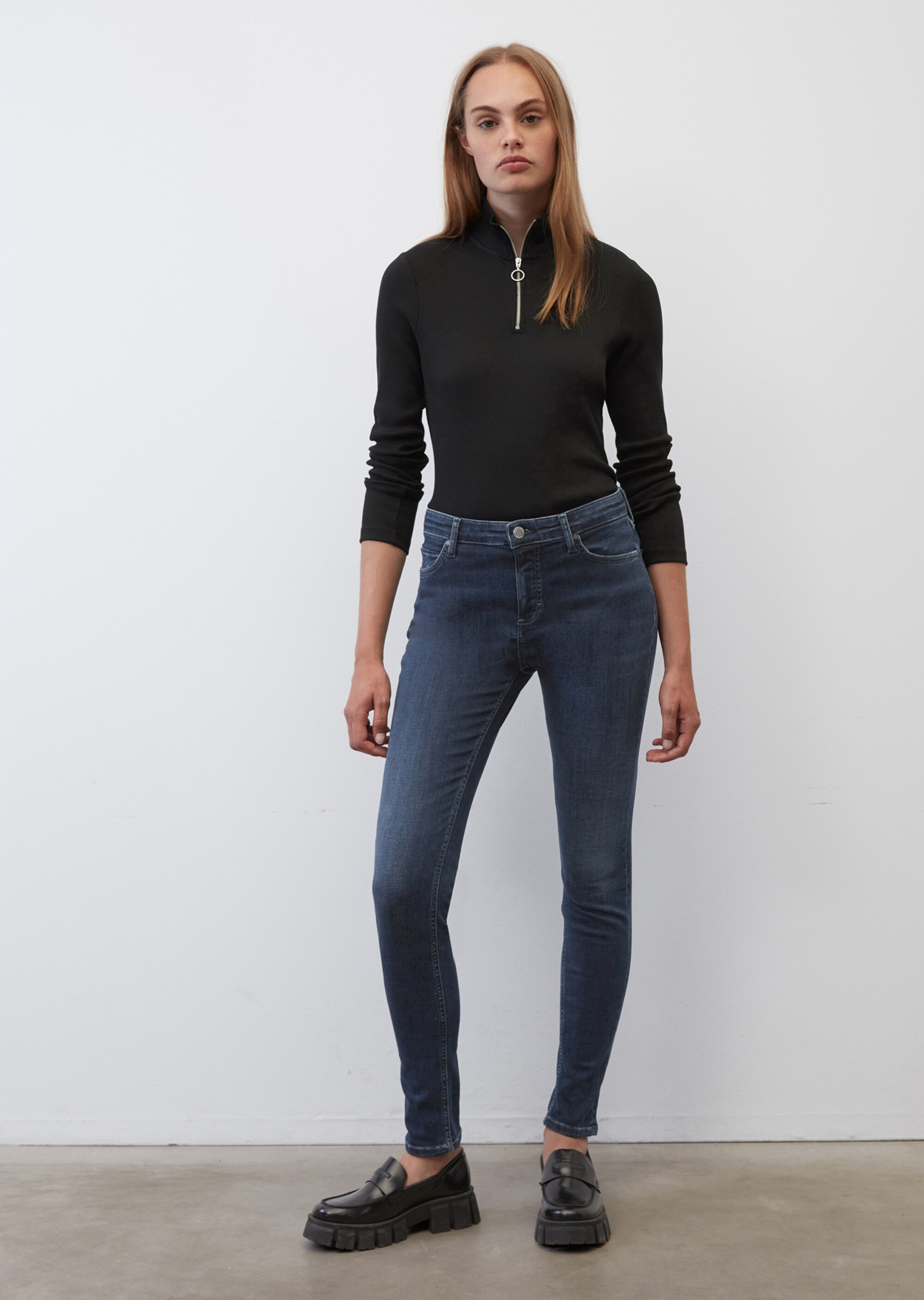 Marc O\u2019Polo Slim jeans lichtgrijs casual uitstraling Mode Spijkerbroeken Slim jeans Marc O’Polo 