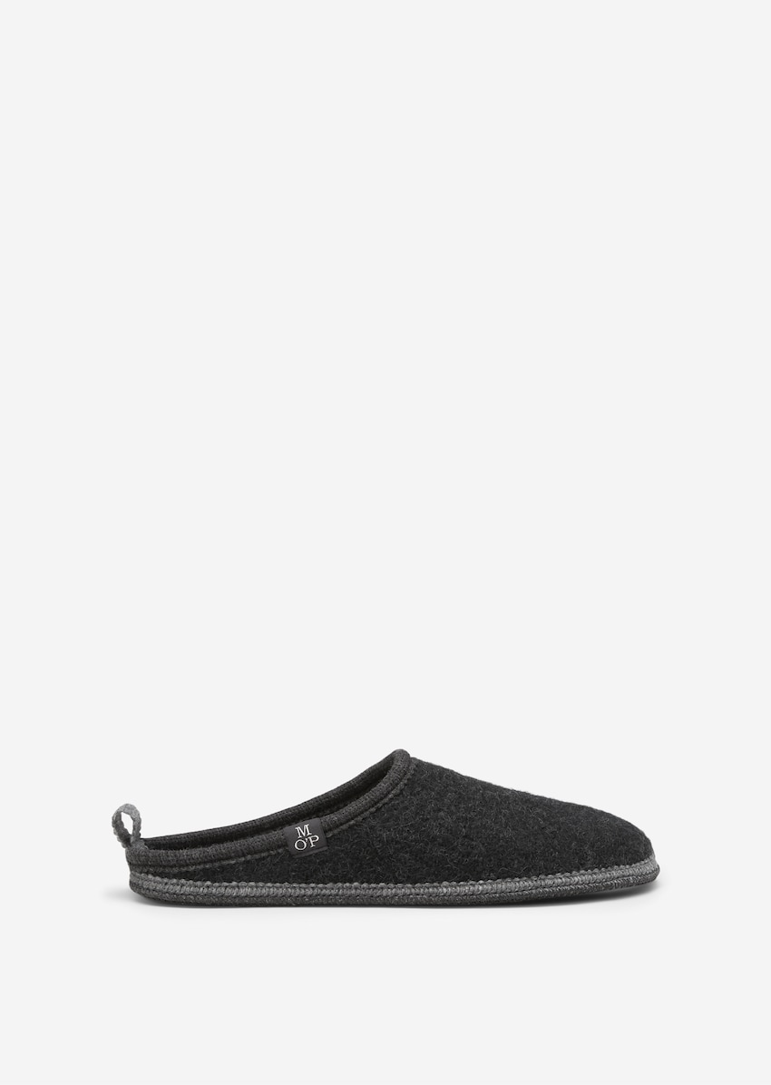 Registratie factor Injectie Slippers made of soft new wool - black | Slippers | MARC O'POLO