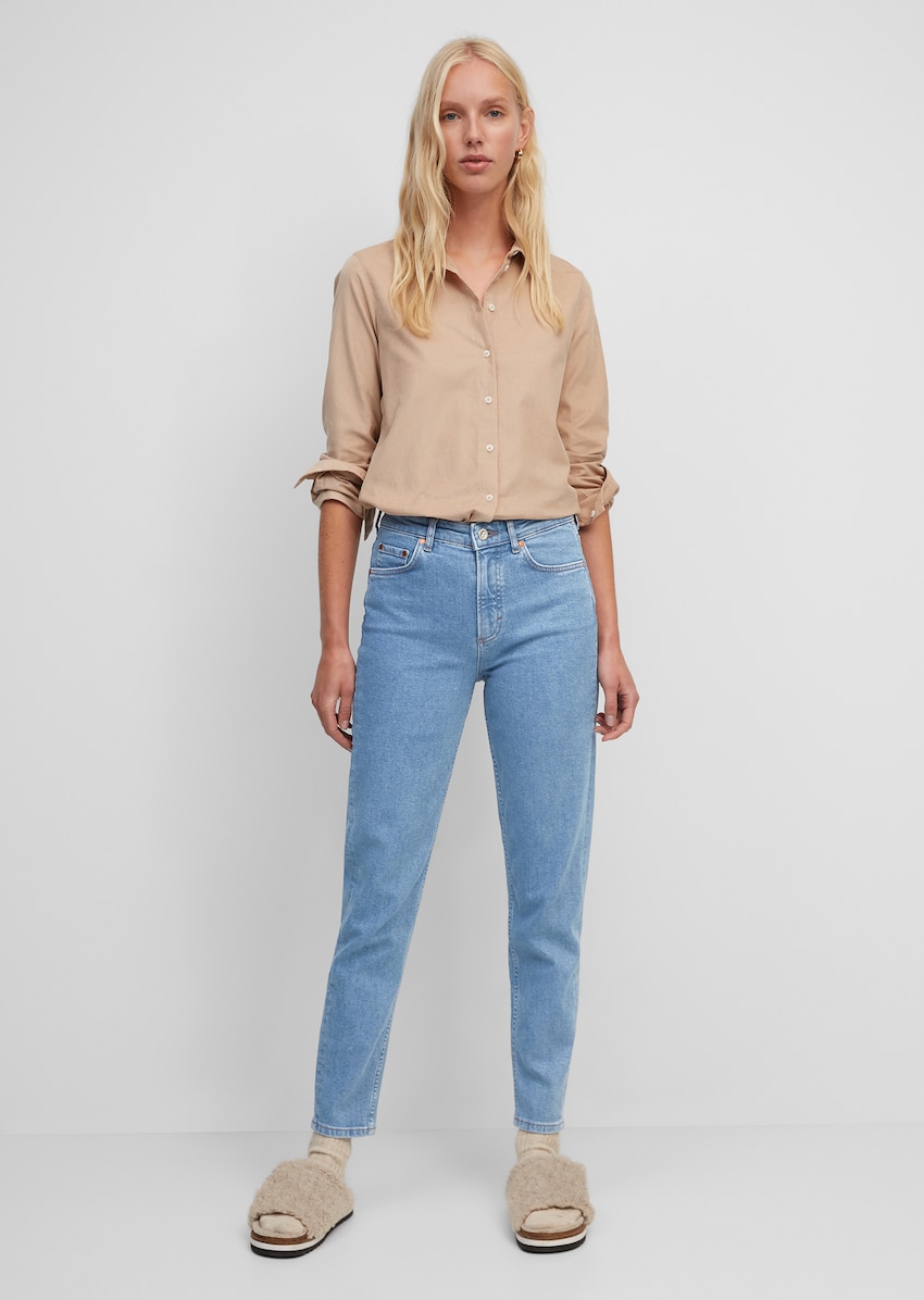 Componist Klein Piket Jeans model MALA slim high waist van een mix met organic cotton - blauw | Slim  fit | MARC O'POLO