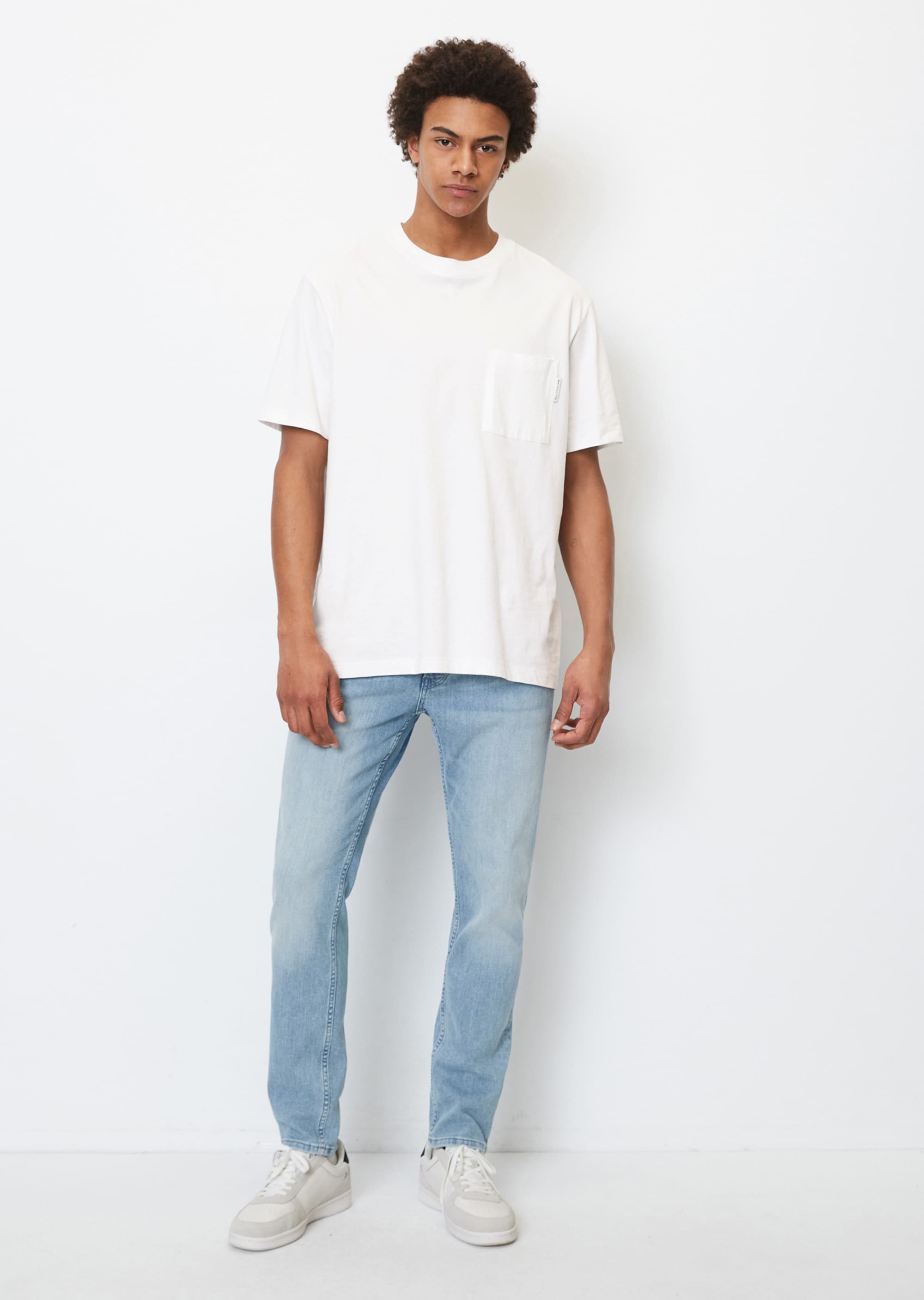 ANDO skinny jeans made of pure organic cotton - blue | Jeans | MARC O’POLO