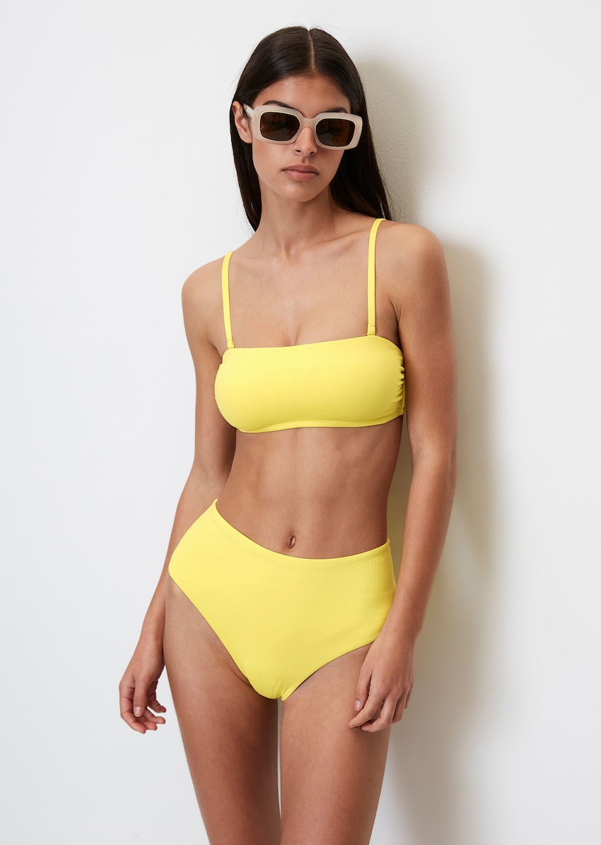 opgraven Punt Gewond raken Bandeau-bikini in zomerse kleuren - geel | Bikinitop | MARC O'POLO