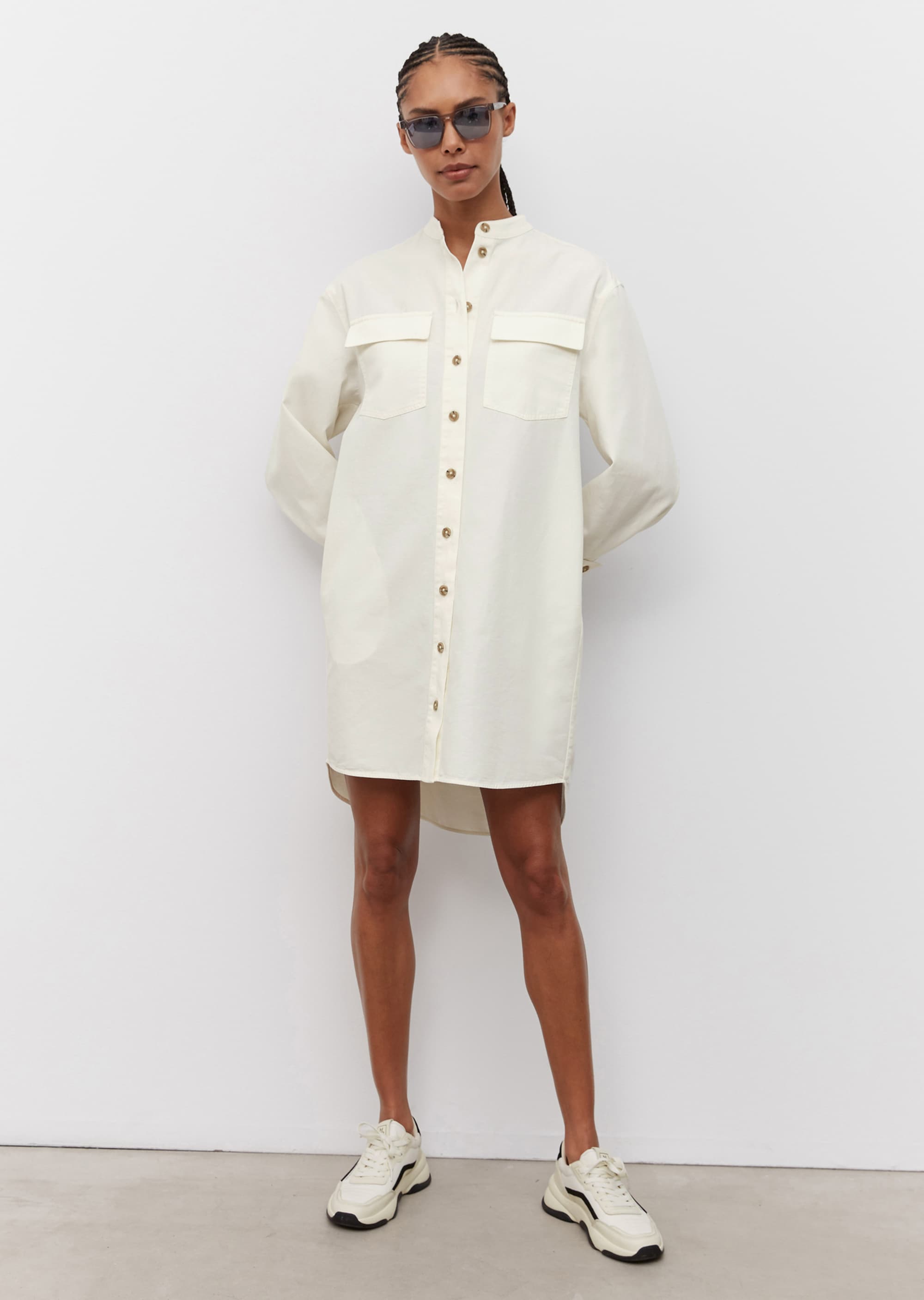 marco polo shirt dress