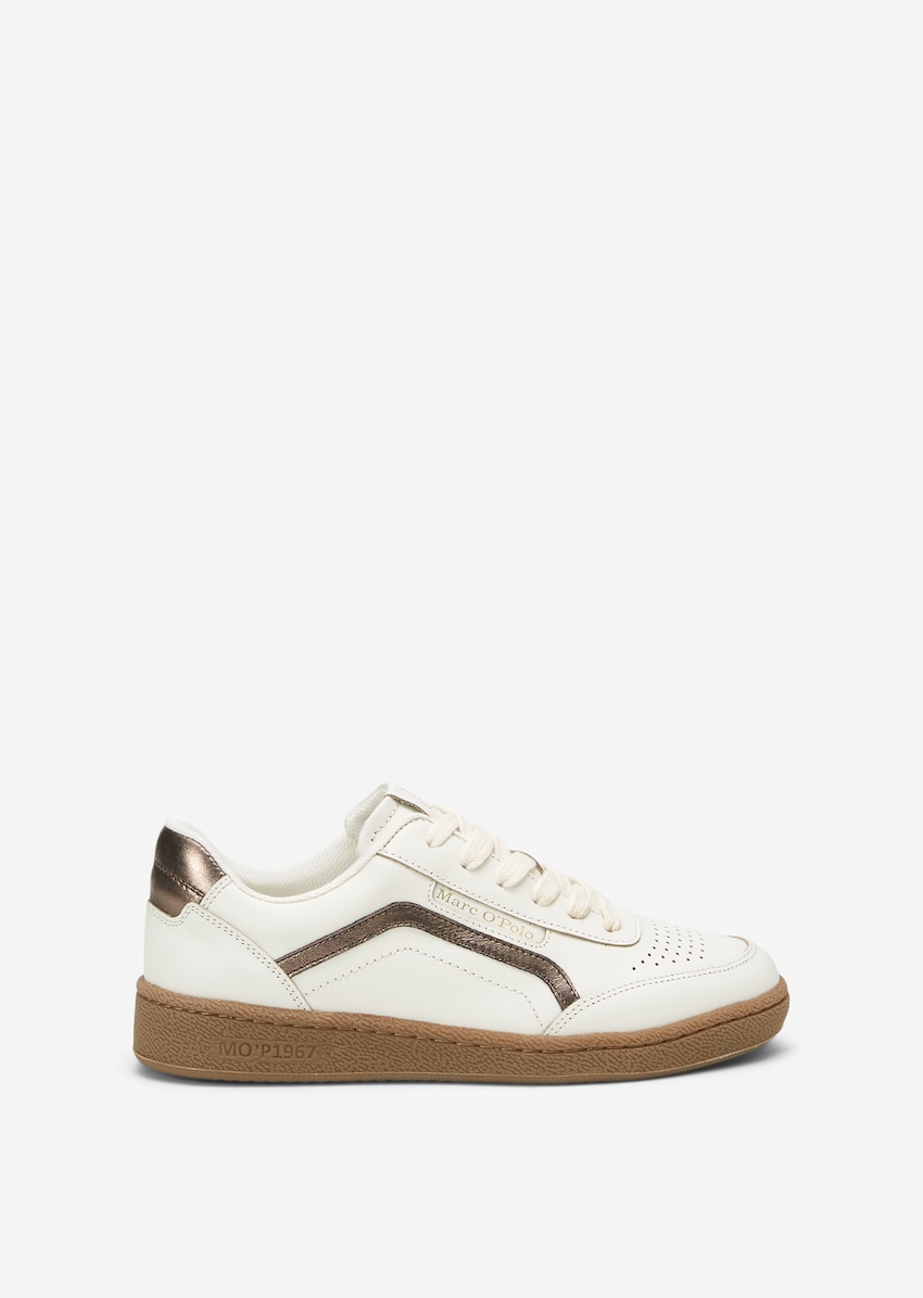 portemonnee provincie Hick Court trainers made of high-quality cowhide - white | Sneakers | MARC O'POLO