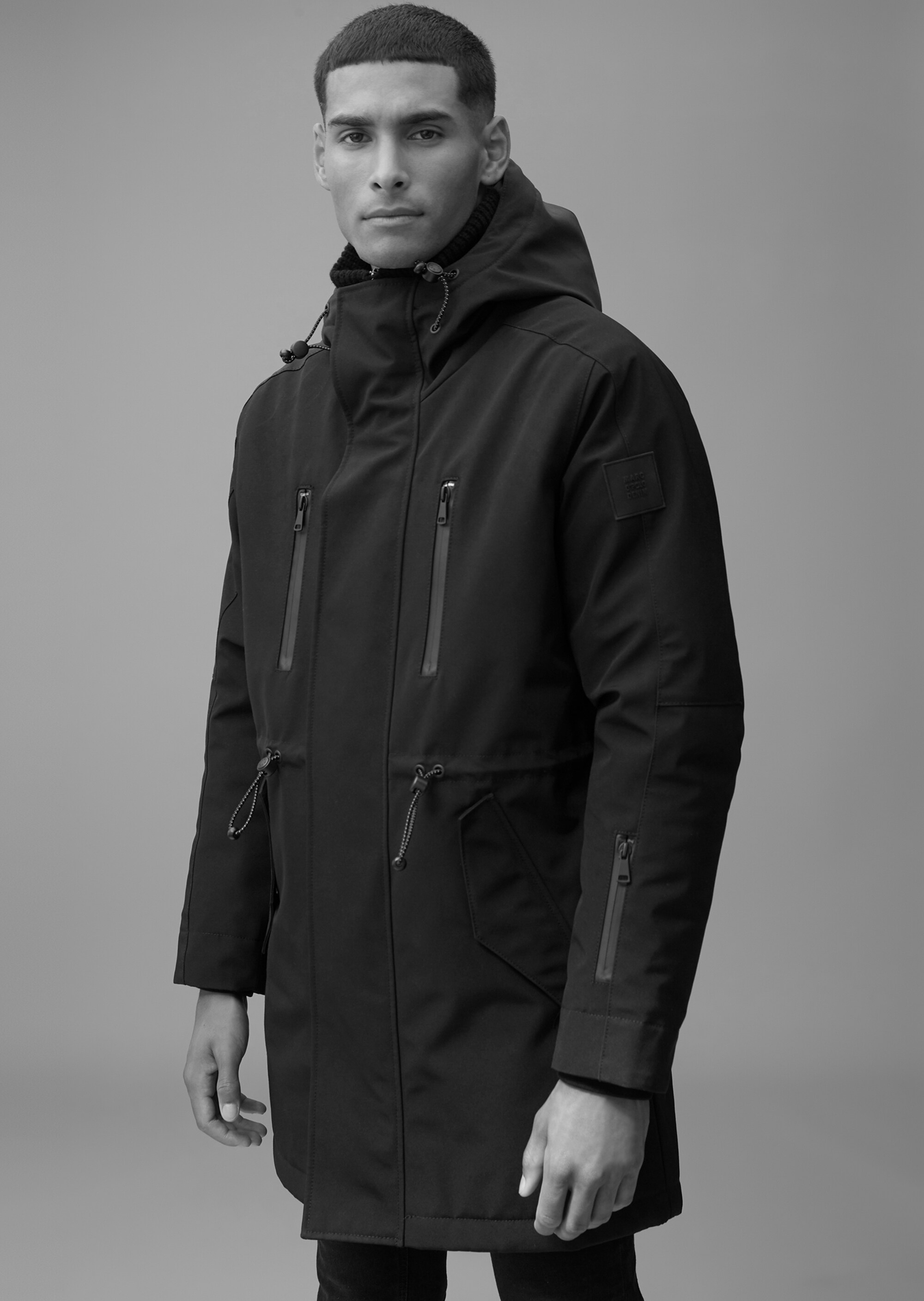 marco polo woven outdoor jacket