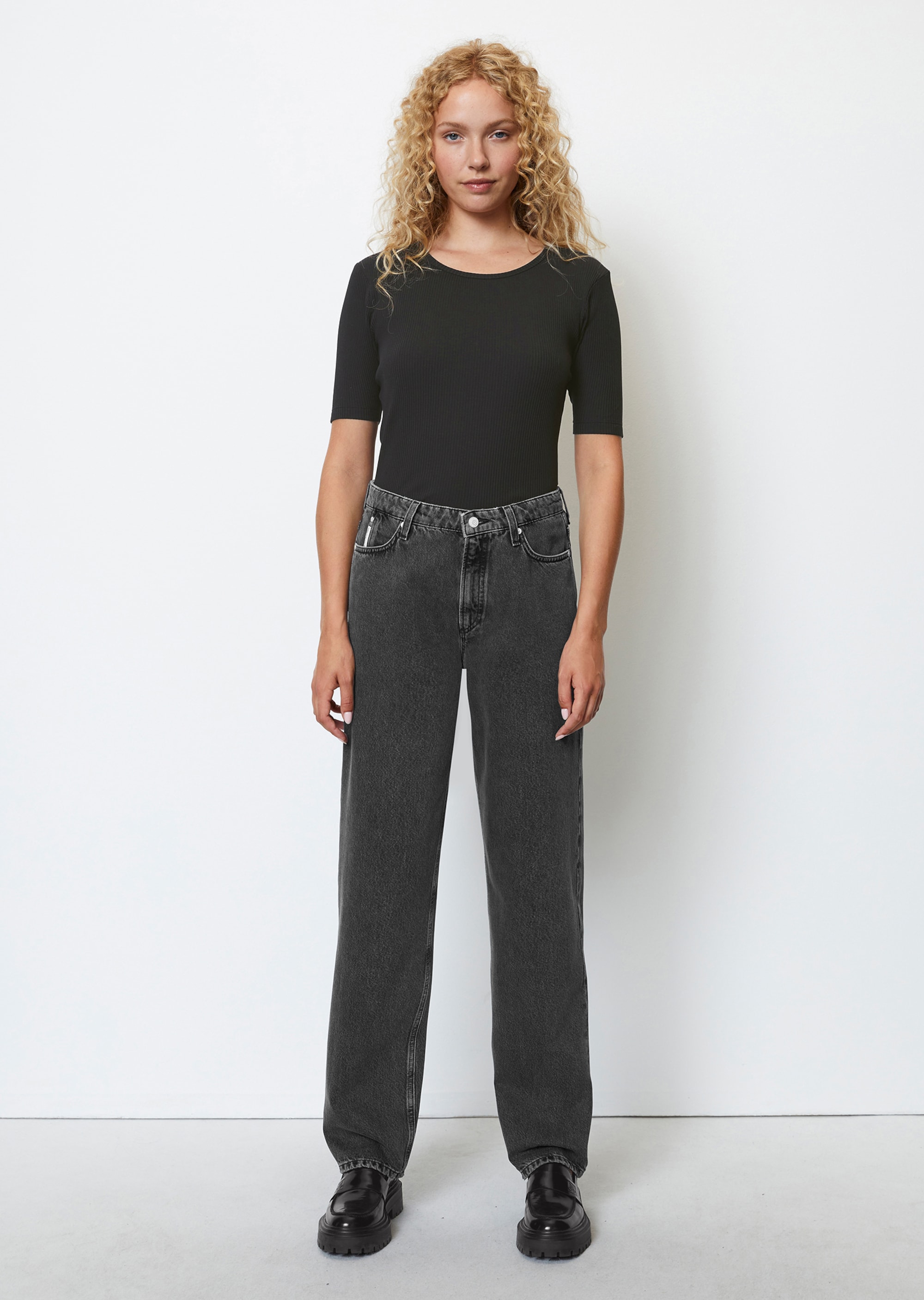 Jeans Modell ONNA straight ohne Stretch-Anteil - grau | Jeans | MARC O\'POLO