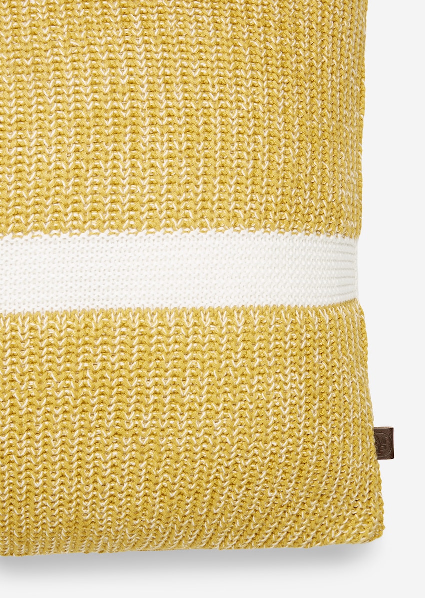 Dekokissen Modell RIVAR aus Organic Cotton - gelb | HOME | MARC O\'POLO