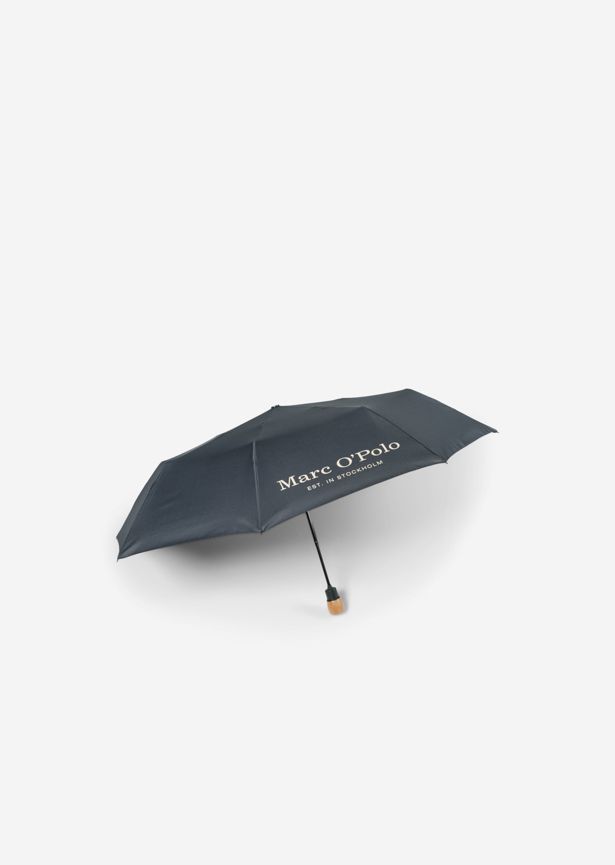 Minischirm mit Automatiköffner - grau, Regenschirm