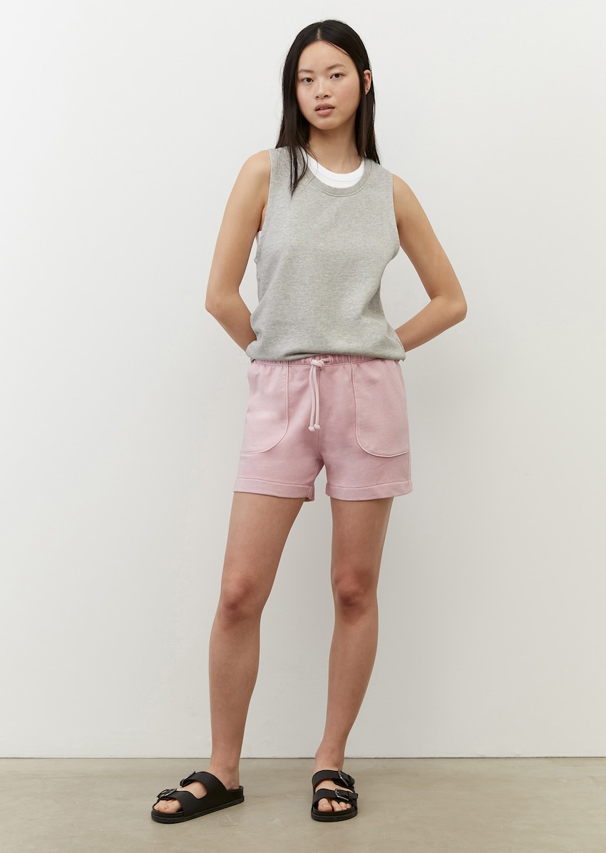 Sweat shorts made of organic cotton - rose | Shorts | MARC O'POLO