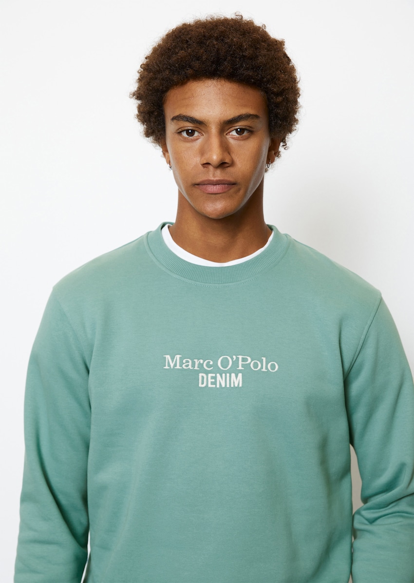 DfC Sweatshirt relaxed made from pure organic cotton - green | Sweater | MARC  O'POLO