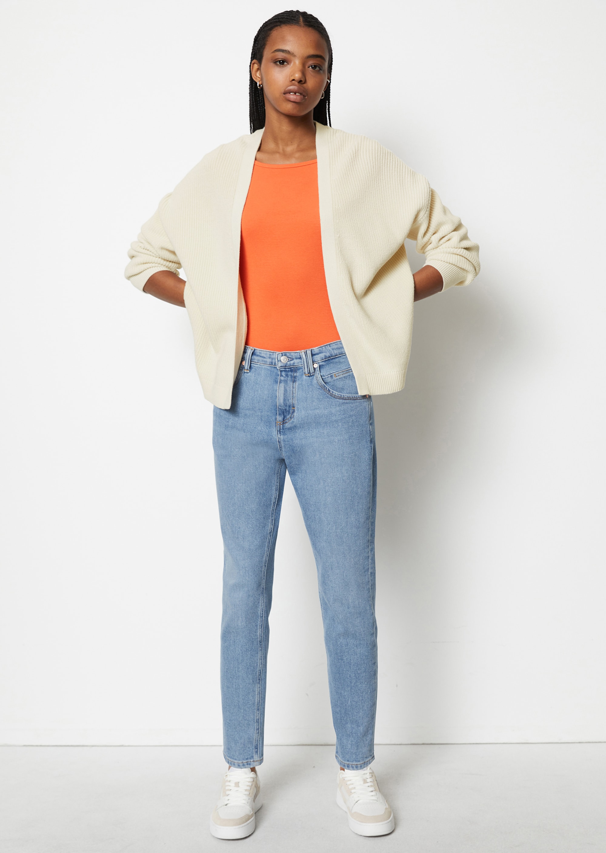 Mango clearance cream cardigan