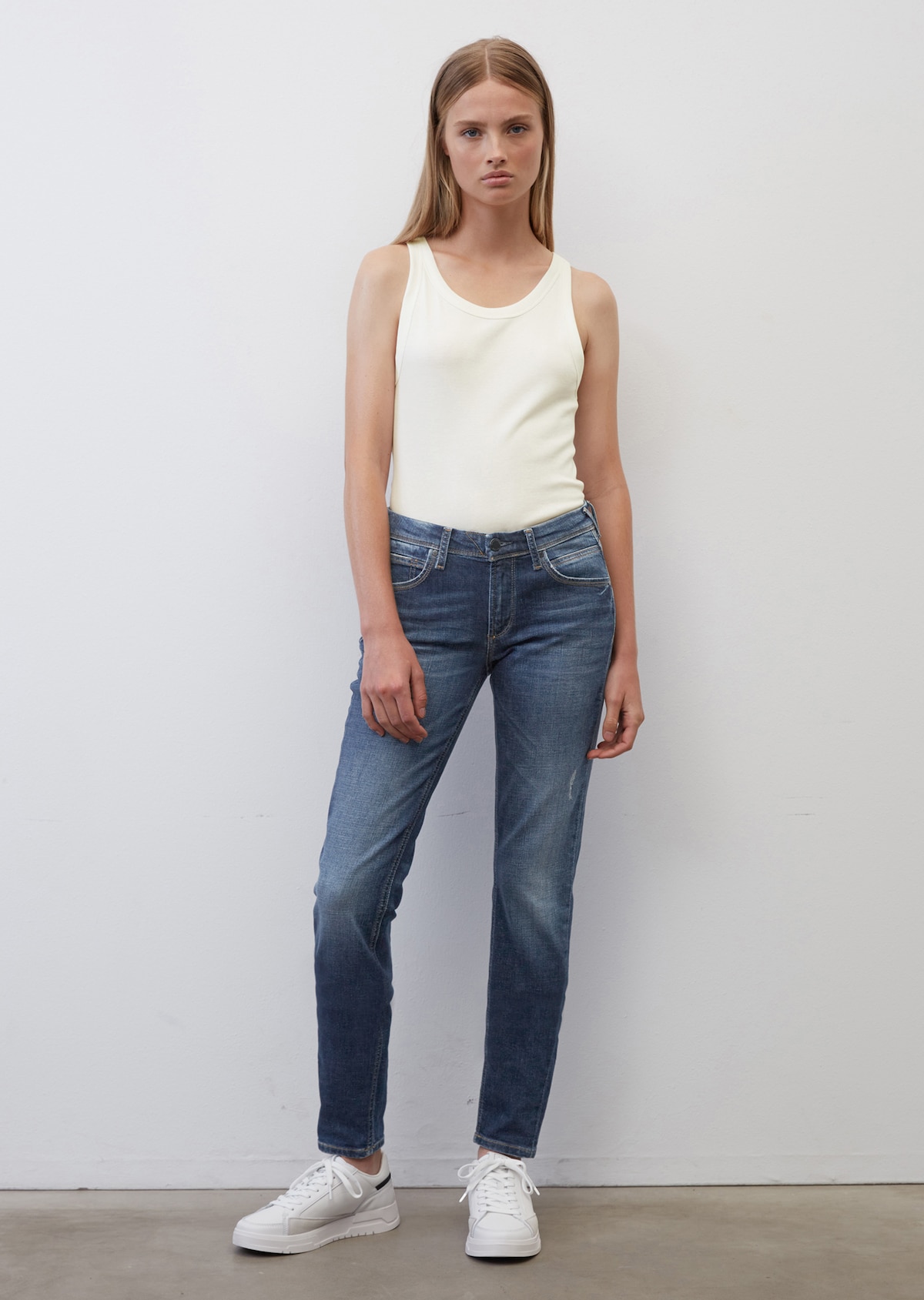 Zachtmoedigheid waardigheid hangen ALVA slim fit jeans In an organic cotton blend - blue | Slim fit | MARC O' POLO