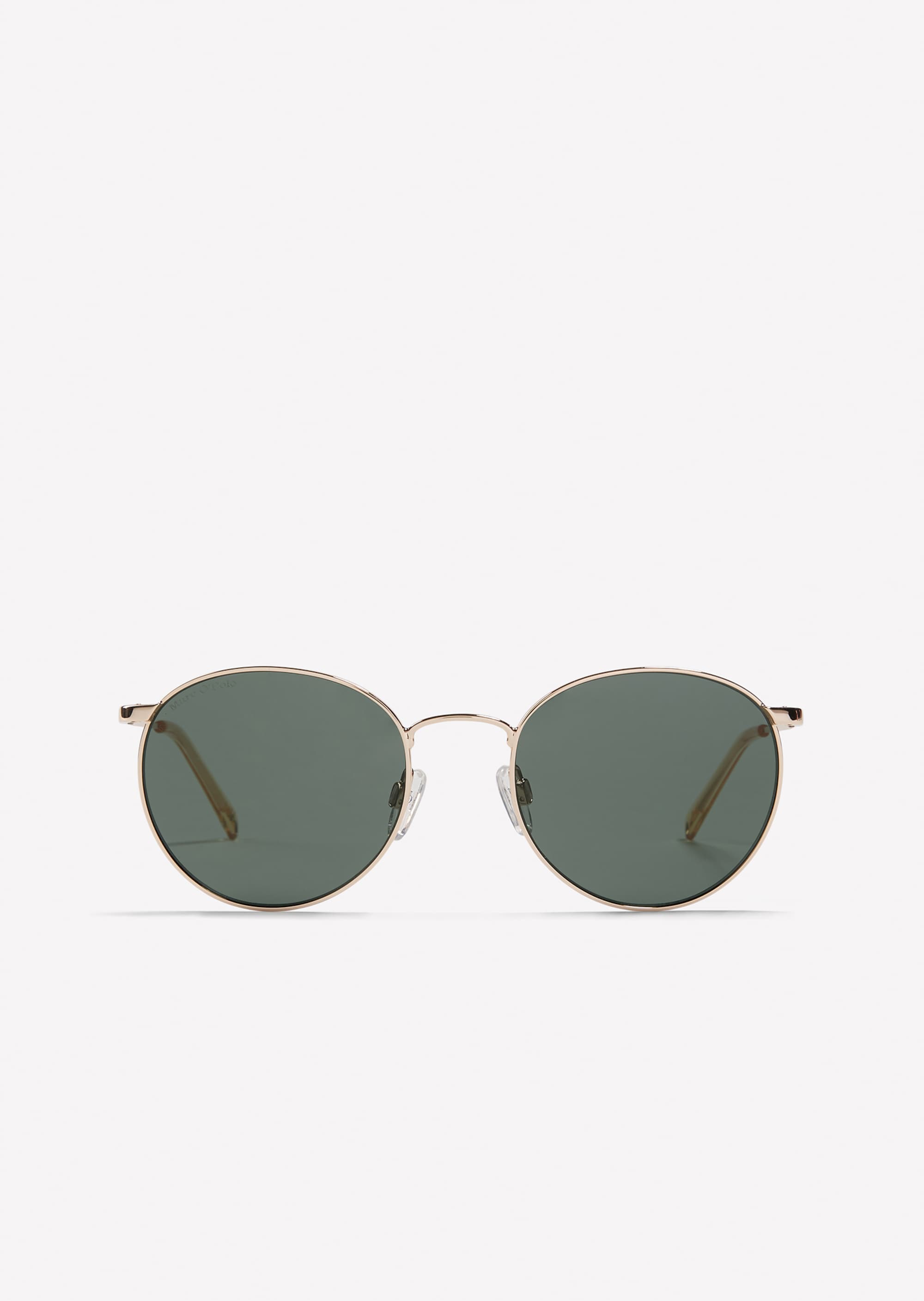 Unisex sunglasses with filigree metal frames - yellow | Sunglasses | MARC  O\'POLO