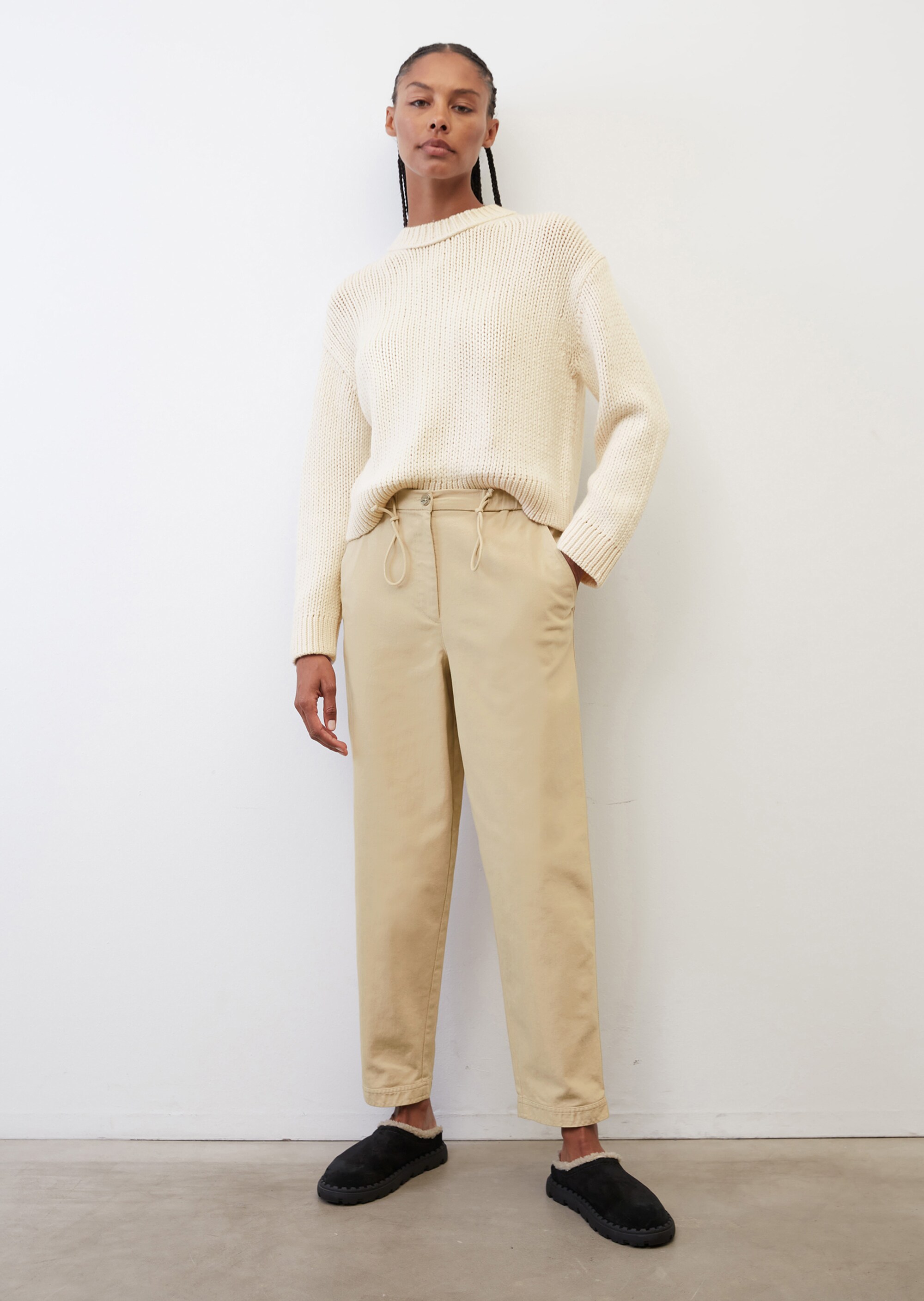 Fashion Trousers Five-Pocket Trousers Marc O’Polo Marc O\u2019Polo Five-Pocket Trousers khaki casual look 