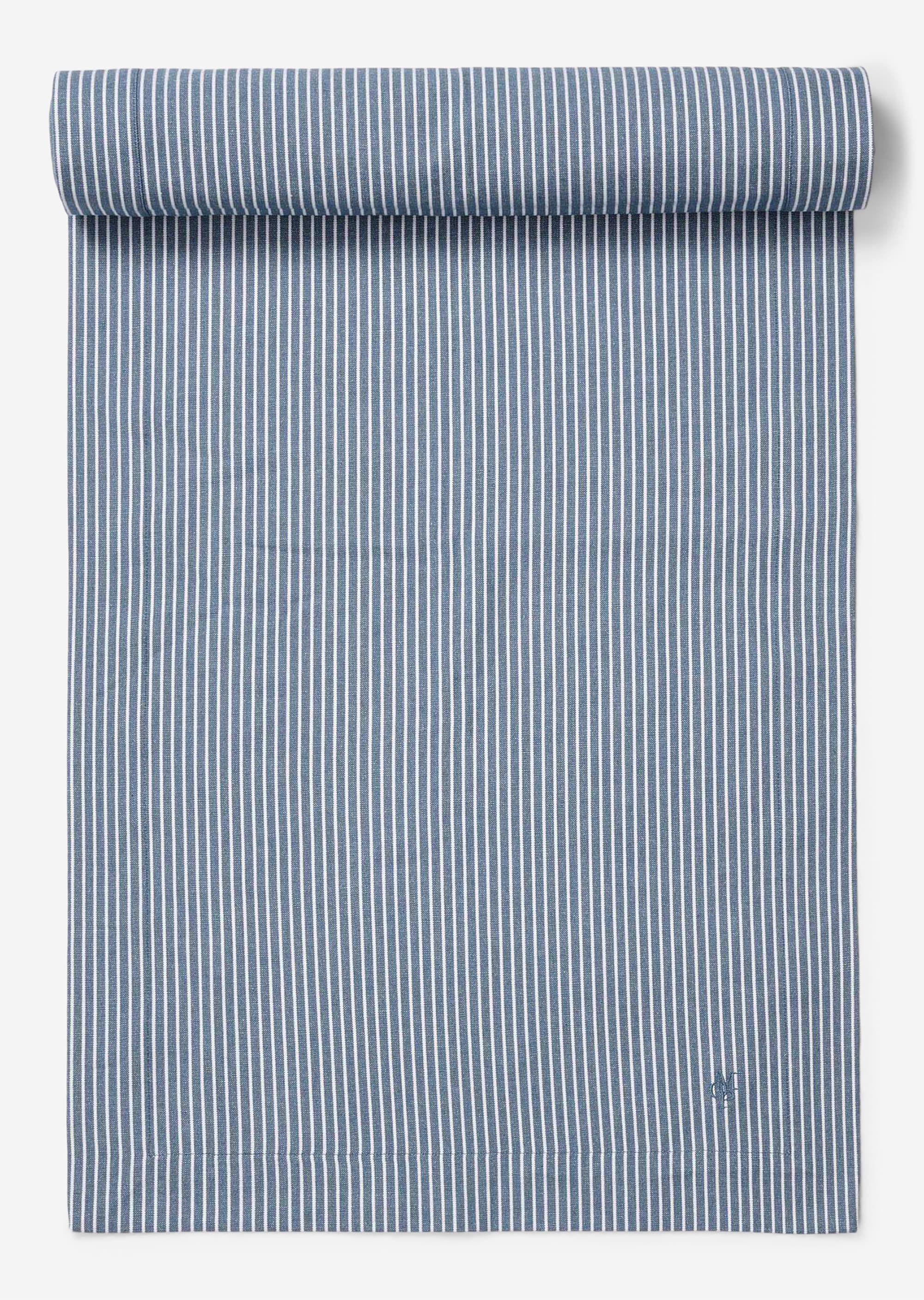 Tischläufer Modell TENSTRA aus Organic-Cotton - blau | KÜCHE | MARC O\'POLO
