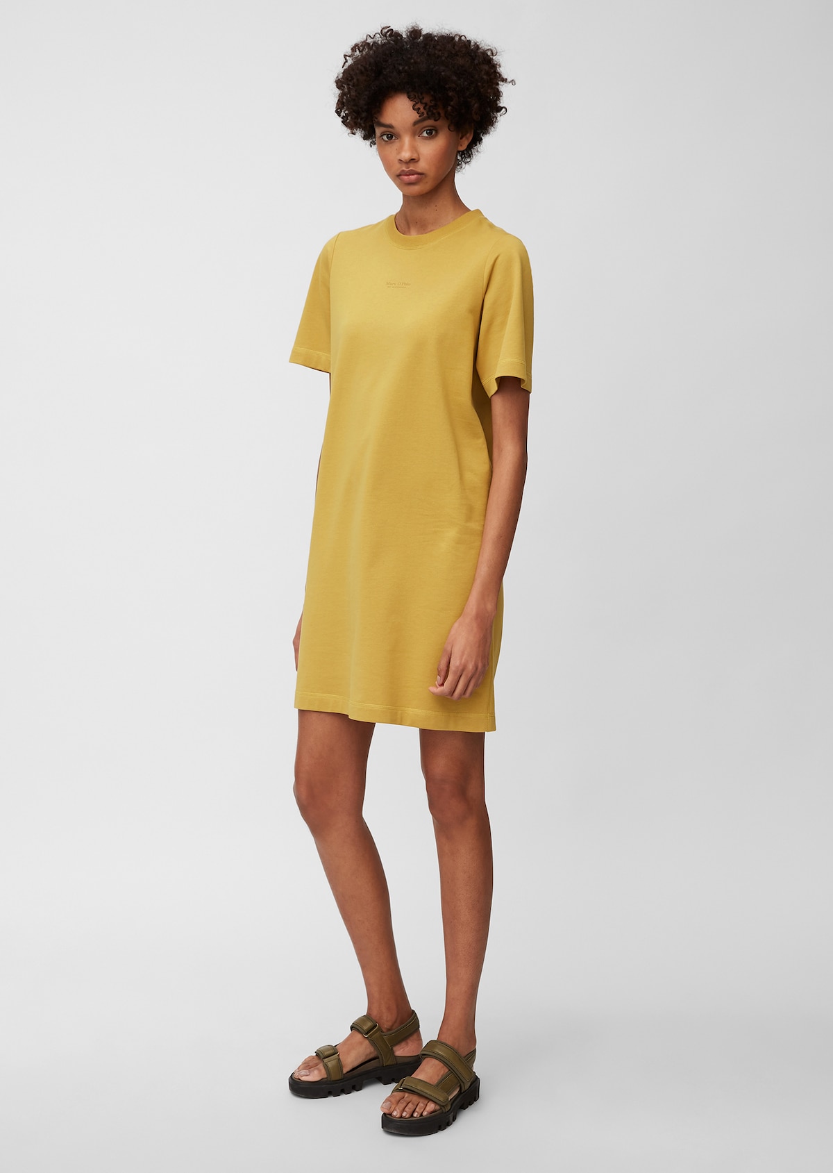 Sweatshirt dress made with SeaCell™LT Lyocell - yellow | Summer dresses ...