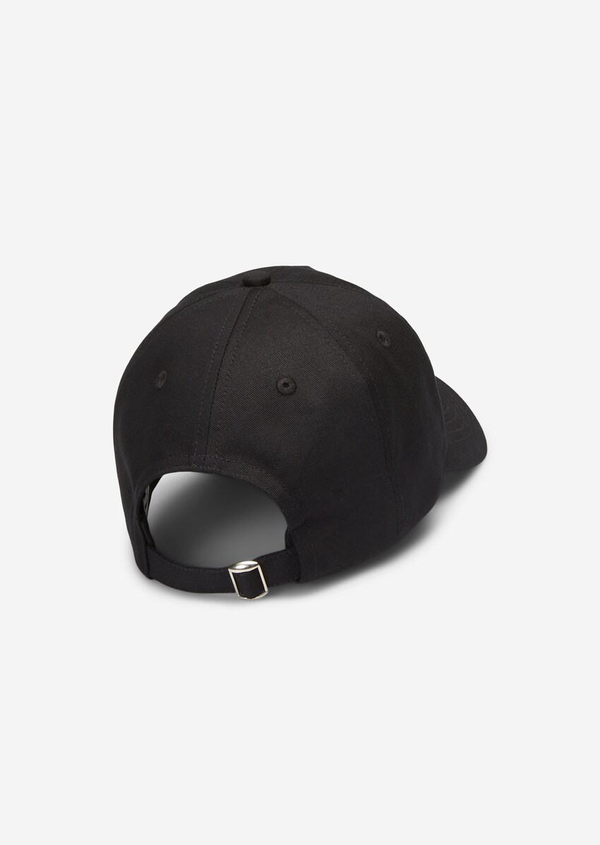 Baseball-Cap aus Baumwolle-Twill-Qualität - schwarz | Accessoires | MARC  O\'POLO